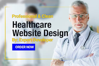 create medical website design, healthcare website development, therapist website