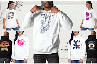 custom graphic t shirt designs with svg,png,pdf files