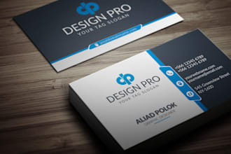 do professional modern business card design