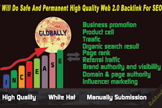 do safe and permanent high quality web 20 backlink