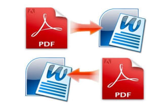 convert microsoft word to pdf file and pdf to word