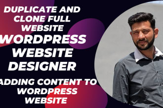 copy all content from an old website to the new latest wordpress theme