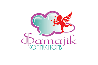 do dream dating logo design with vector file