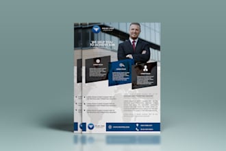 design creative business flyer