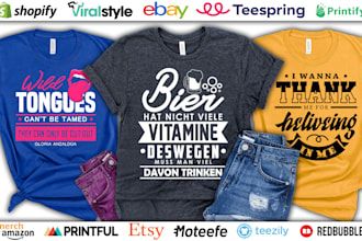 design custom typography t shirt and graphic t shirt