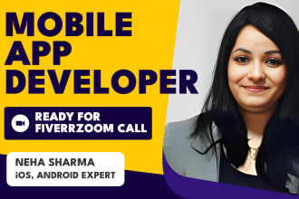 be mobile app developer do ai mobile app development for ios, android in flutter