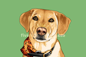 draw your pet to cartoon
