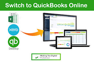 do accounting data migration to quickbooks online