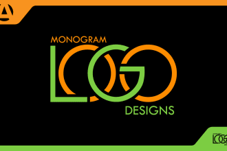 create a unique monogram logo design for your initials