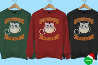 create ugly sweater,jacket,hoodie and t shirt design