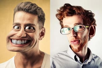 create a funny photoshop editing meme