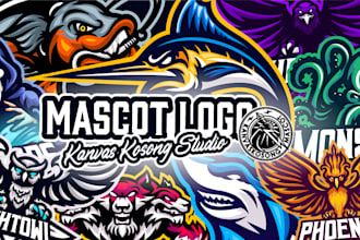 design professional esports logo and gaming mascot