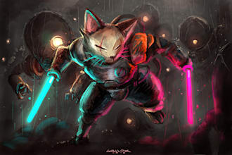 paint for you in this crazy style