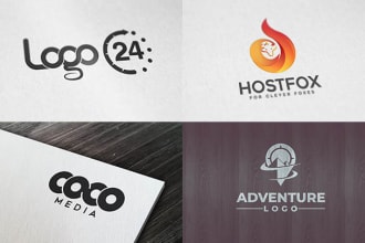 design modern unique logo for business in 24 hours