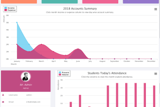 provide school management system