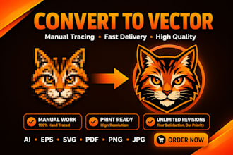 vector tracing image or convert logo to vector