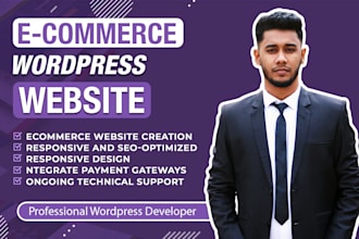 create ecommerce site fully responsive and SEO optimized