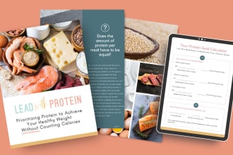 execute lead magnet design and superb ebook design for health fitness experts