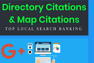 provide SEO for your website and google plus local page