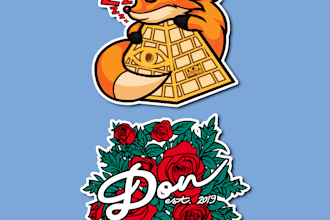 do a illustation or chibi stickers, emoji