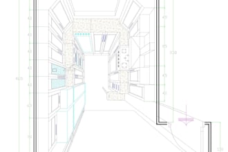 draw your kitchen cabinets, built in furniture by auto cad