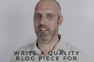 write quality website content