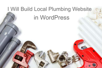 build local plumbing website in wordpress