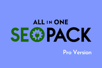 provide all in one SEO pack pro with the installation