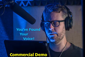 record a pro male american voiceover