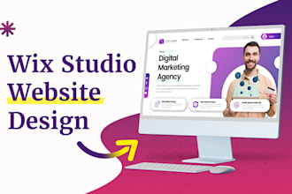 create wix website design, redesign business wix website