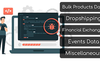 write custom web data scraping script for you
