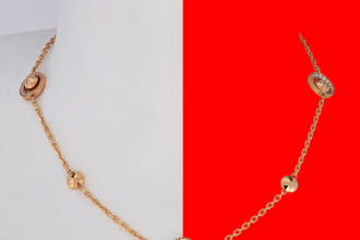 do jewelry background removal and retouching services