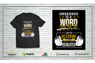 design creative merch by amazon t shirt for you