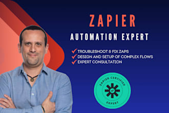 be your zapier integration and automation expert