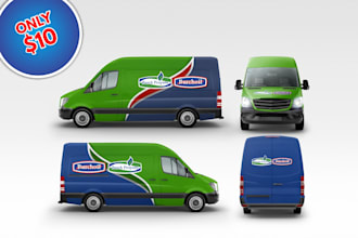 design  professional car,van,truck,vehicle wrap design