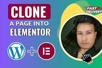 clone any web page using elementor pro, elementor template