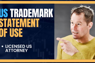 prepare a trademark statement of use for your trademark
