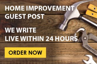 write a guest post on a home improvement blog