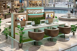design and brand exhibition stands and kiosk