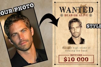 make wanted poster with your face