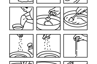 draw instruction illustrations for your product