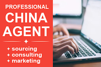 be your china agent , consultant