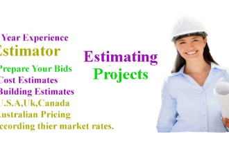 do prepare your cost estimation projects