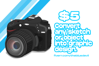 instantly turn anything into a vector graphic design