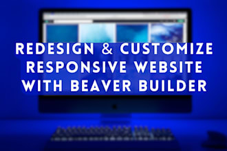 install beaver builder and customize your website