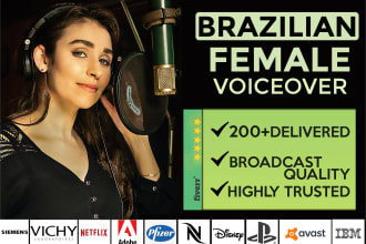 record female voiceover in brazilian portuguese