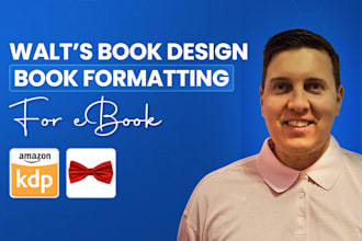 format your ebook for amazon KDP kindle with style