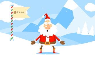 create merry christmas video