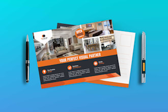 design awesome postcard or direct mail eddm in 24 hours