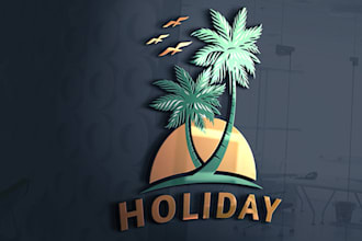 design travel blog or website logo
